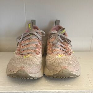 Nike Light Pink and Yellow Sneakers
